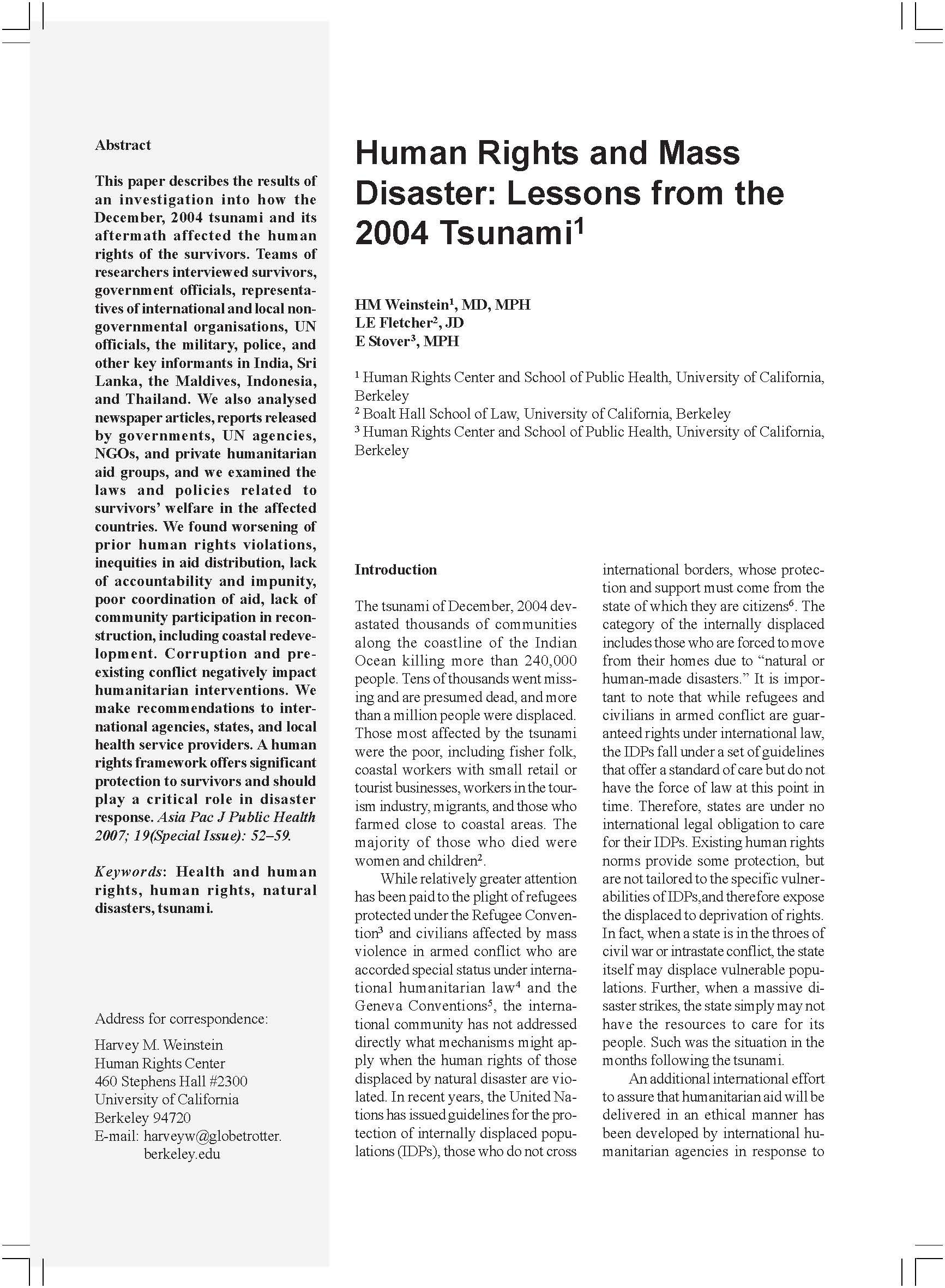 Pages from Human rights and mass disaster lessons from the 2004 tsunami
