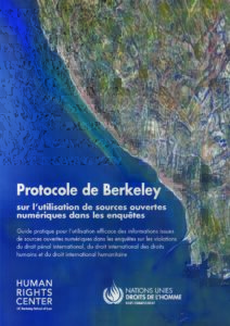Cover Berkeley Protocol French