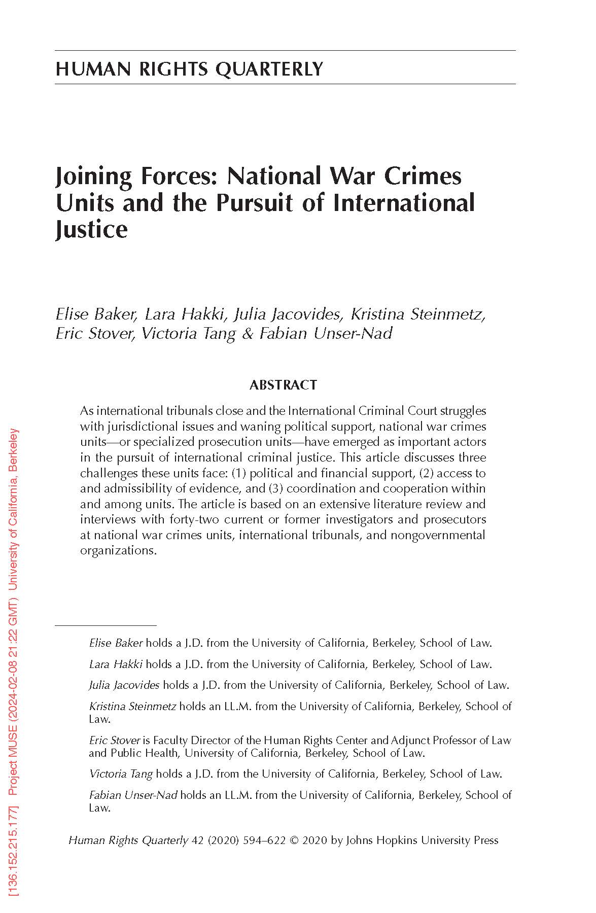 Pages from Joining Forces- National War Crimes Units and the Pursuit of International Justice