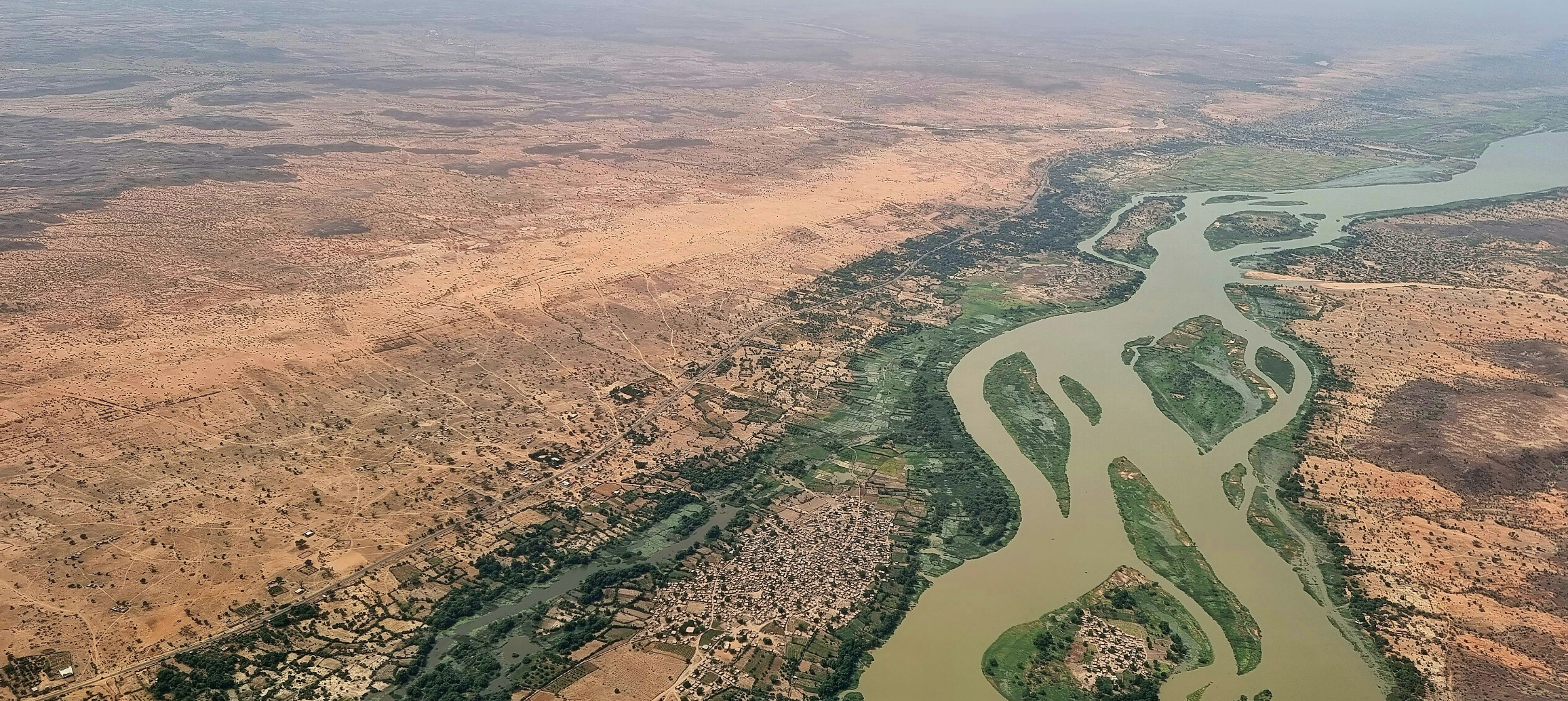 A large area of land in Niger
